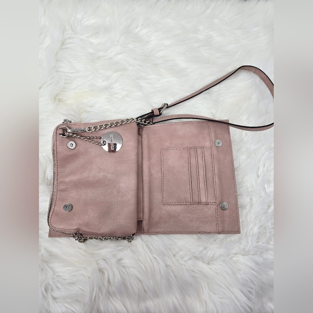 Steve Madden Crossbody Bag Light Pink / Cream - Picture 2 of 3